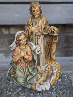 Vintage Fontanini Nativity  Holy Family